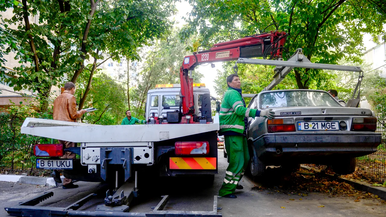 O primărie din București va ridica mașinile parcate neregulamentar, doar „în cazul unor abateri grave