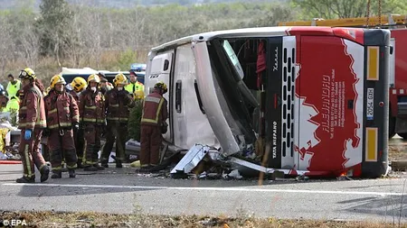 Ce naționalități au celelalte victime ale accidentului din Spania, pe lângă studenta româncă