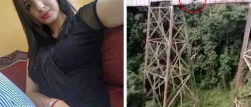 VIDEO| O avocată de 25 de ani a murit după o cădere în gol la bungee jumping. Tânăra a sărit înainte să fie legată de vreun cablu