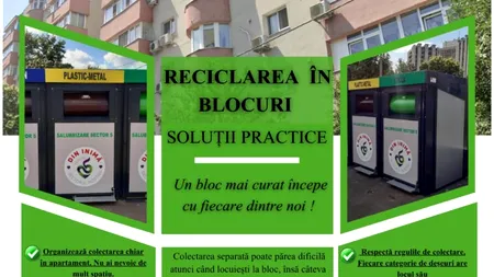 (P) Salubrizare S5. Soluții practice pentru reciclarea în blocuri