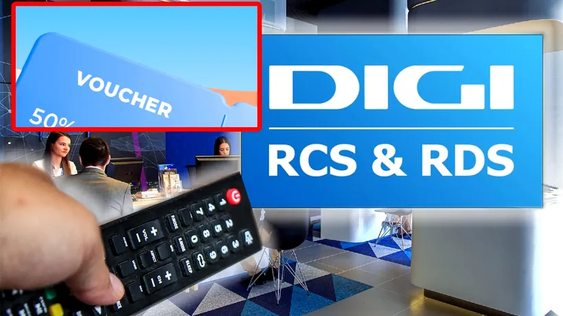 Voucher de la Digi RCS-RDS România | Codul secret care îți oferă reducere de 50% la facturile pentru abonamentele TV, internet sau mobil