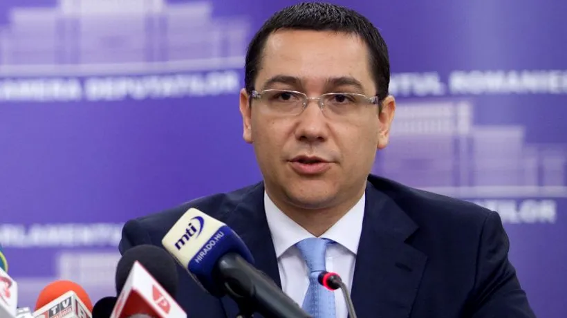 Ponta: Guvernul nu poate anula Ordonanța referendumului, în vacanța parlamentară nu pot fi emise OU