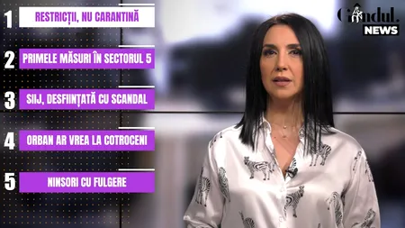 GÂNDUL NEWS. Klaus Iohannis cere restricții suplimentare în Capitală, dar fără carantină! (VIDEO)