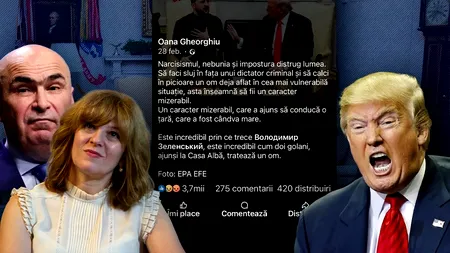 Oana Gheorghiu își pune cenușă în cap după postarea cu 