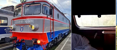 Ce a pățit o femeie în tren, în timp ce se întorcea în Arad după o vacanță în Eforie Sud: „Am luat 2 bilete la vagonul de dormit la clasa 1. Am simțit că intru in infern”