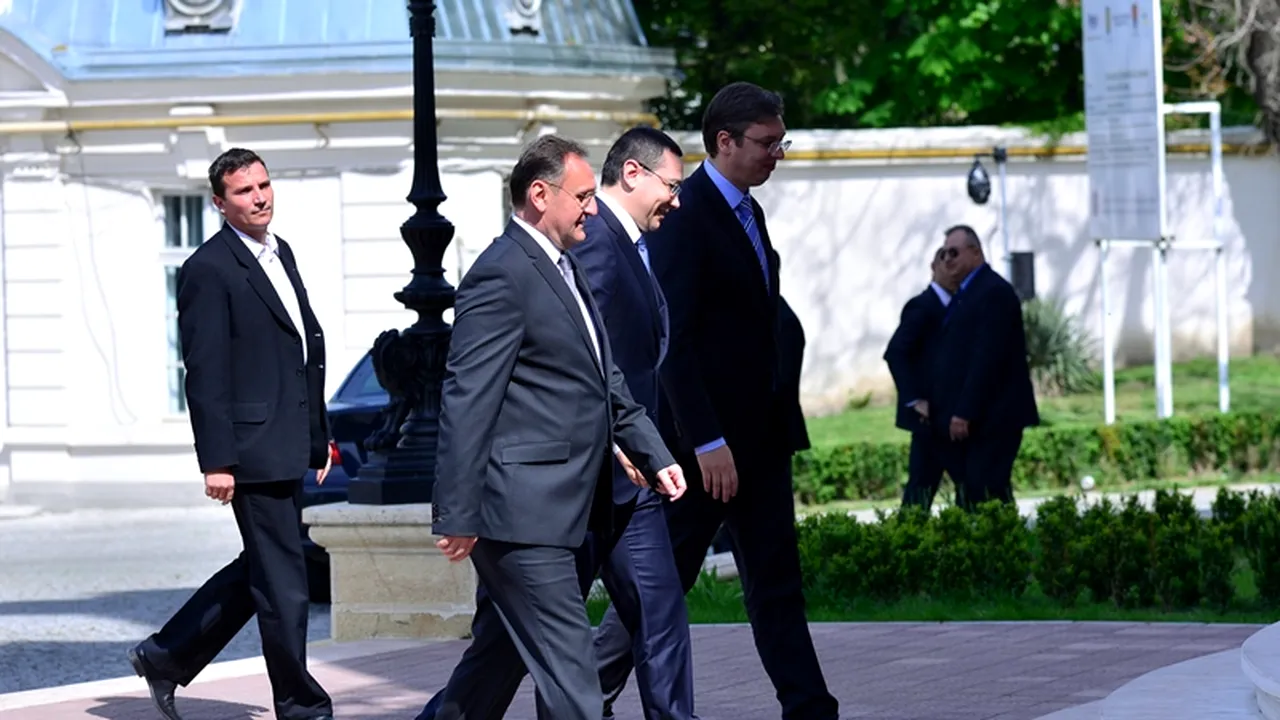 Ponta, la trilaterala cu omologii din Serbia și Bulgaria: Trebuie să accelerăm proiectele de infrastructură energetică