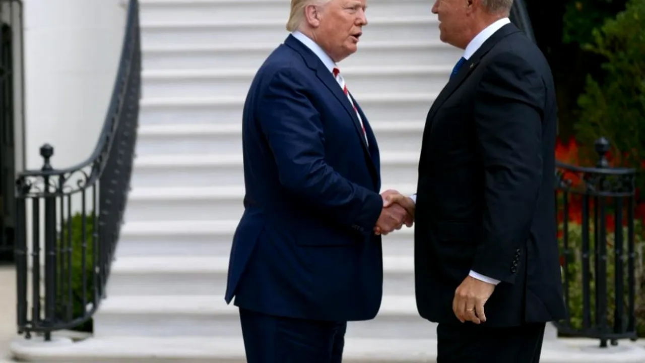 STENOGRAMA declarațiilor Trump-Iohannis. Cu ce a rămas România, după vizita președintelui în SUA