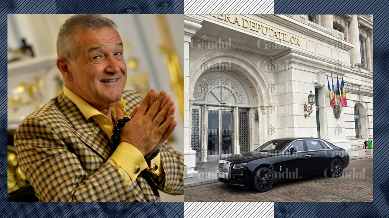 Încă o AROGANȚĂ marca „Gigi Becali”. Milionarul din Pipera a blocat cu Rolls-ul de 500.000 € intrarea de la Camera Deputaților