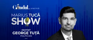 Marius Tucă Show începe marți, 28 mai, de la ora 19.30, live pe gândul.ro. Invitat: George Tuță