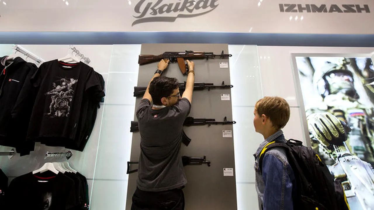 Țara în care o mitralieră Kalashnikov e la fel de ușor de cumpărat ca un baton de ciocolată