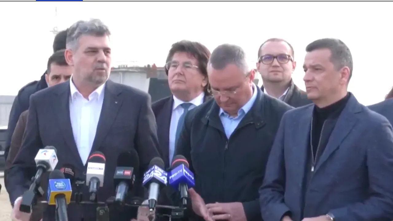 Marcel Ciolacu: Eu sunt foarte MÂNDRU de echipa guvernamentală / Grindeanu, cel mai bun ministru al transporturilor post-Revoluție