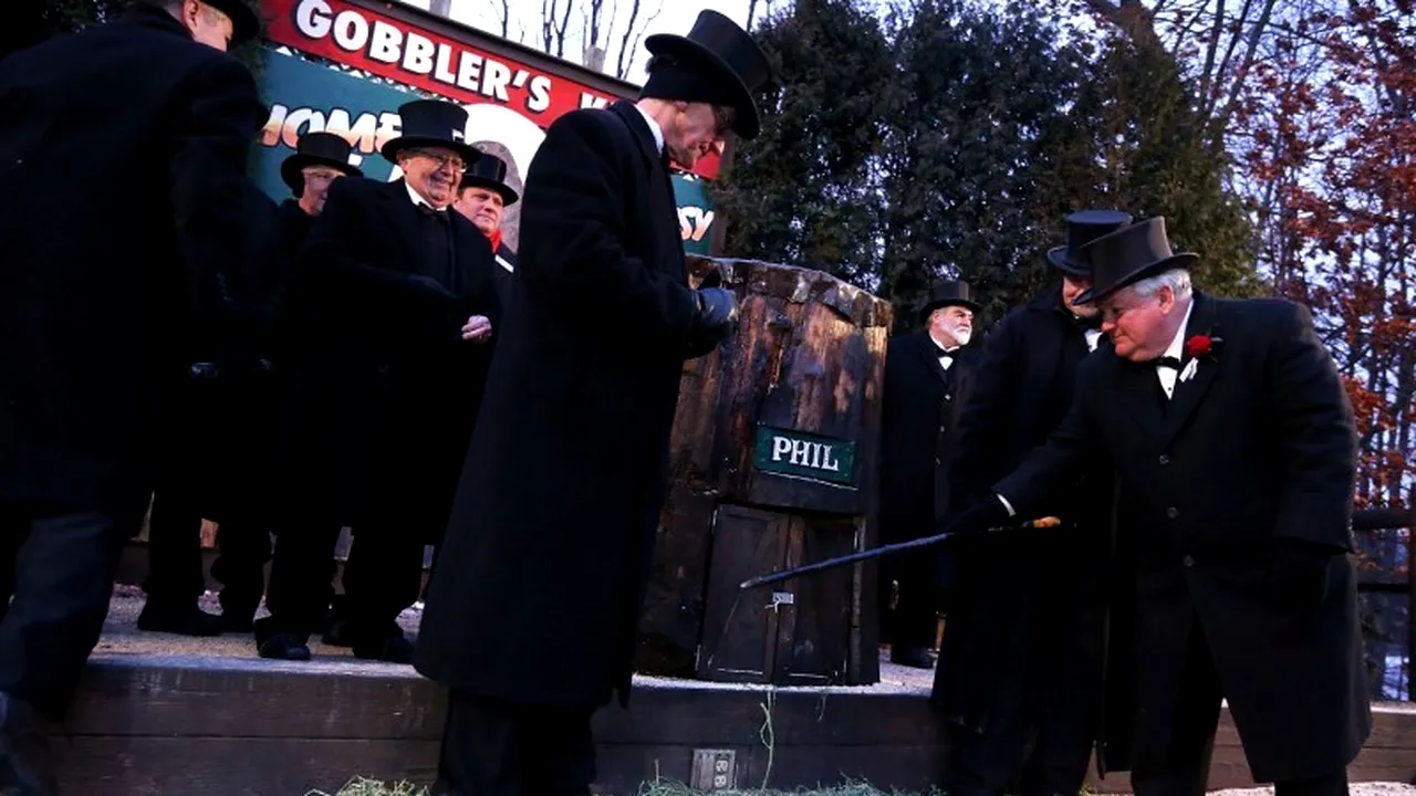 Faimoasa marmotă Phil a ieșit din vizuină. Ce vreme a prognozat