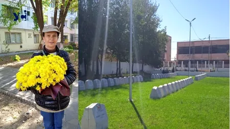 Tatiana a fugit din Ucraina, de frica războiului, și a descoperit, întâmplător, mormântul bunicului ei, îngropat la Călărași