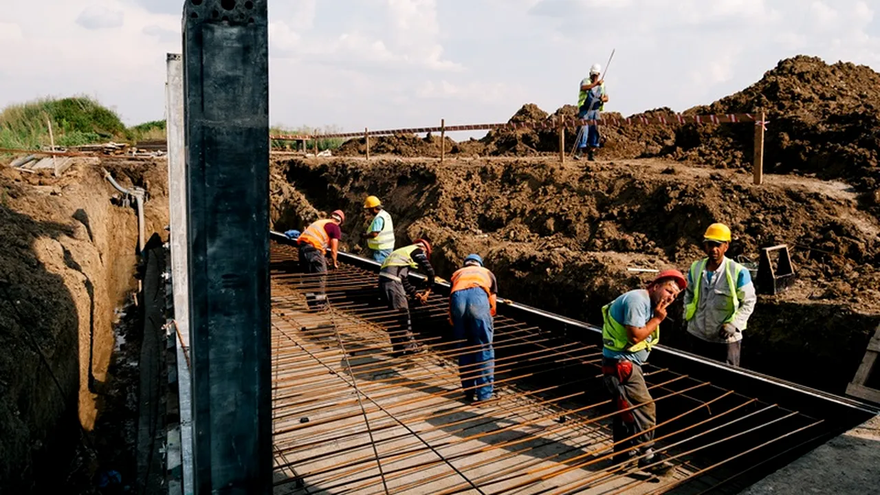 Imagini din avion cu autostrada Nădlac-Arad. Cât de avansate sunt lucrările 