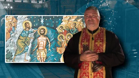 EXCLUSIV VIDEO | Boboteaza, una dintre cele mai mari sărbători creştine. Preot: „Devine modelul prin care și noi ne botezăm copiii”