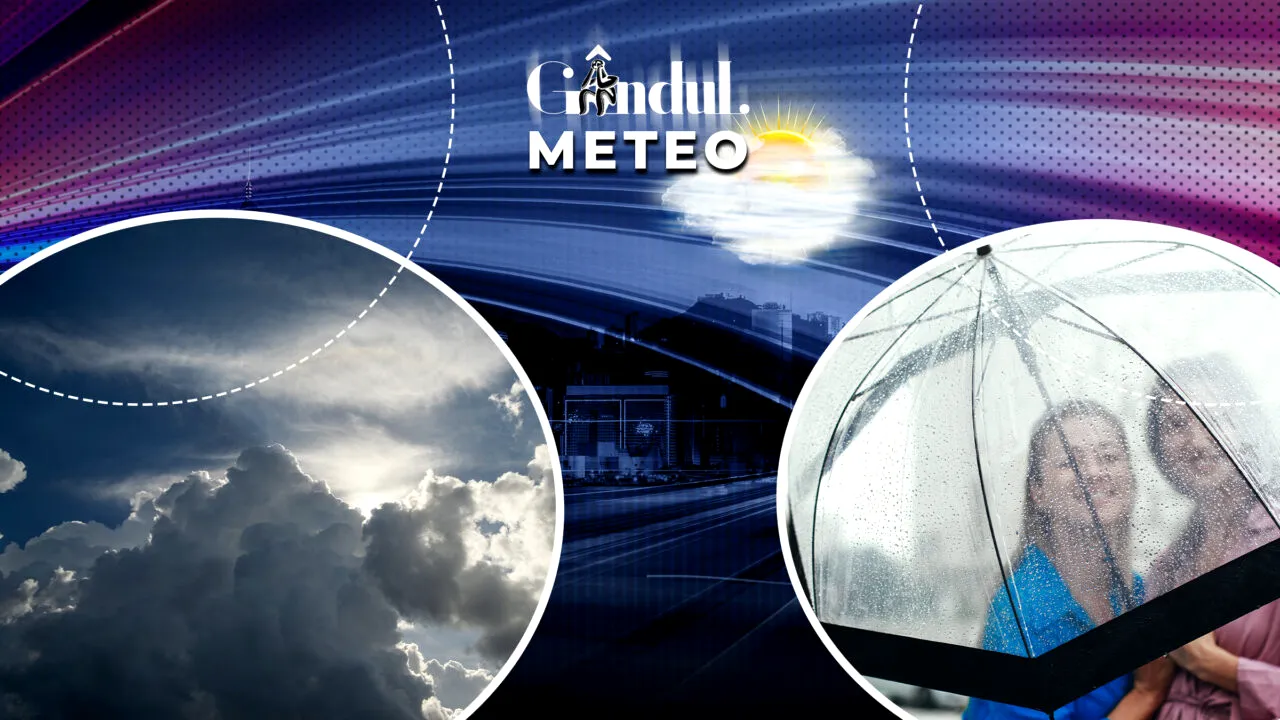 Unde continuă să plouă și unde apare, în sfârșit, soarele. ANM, noi informații pentru Gândul
