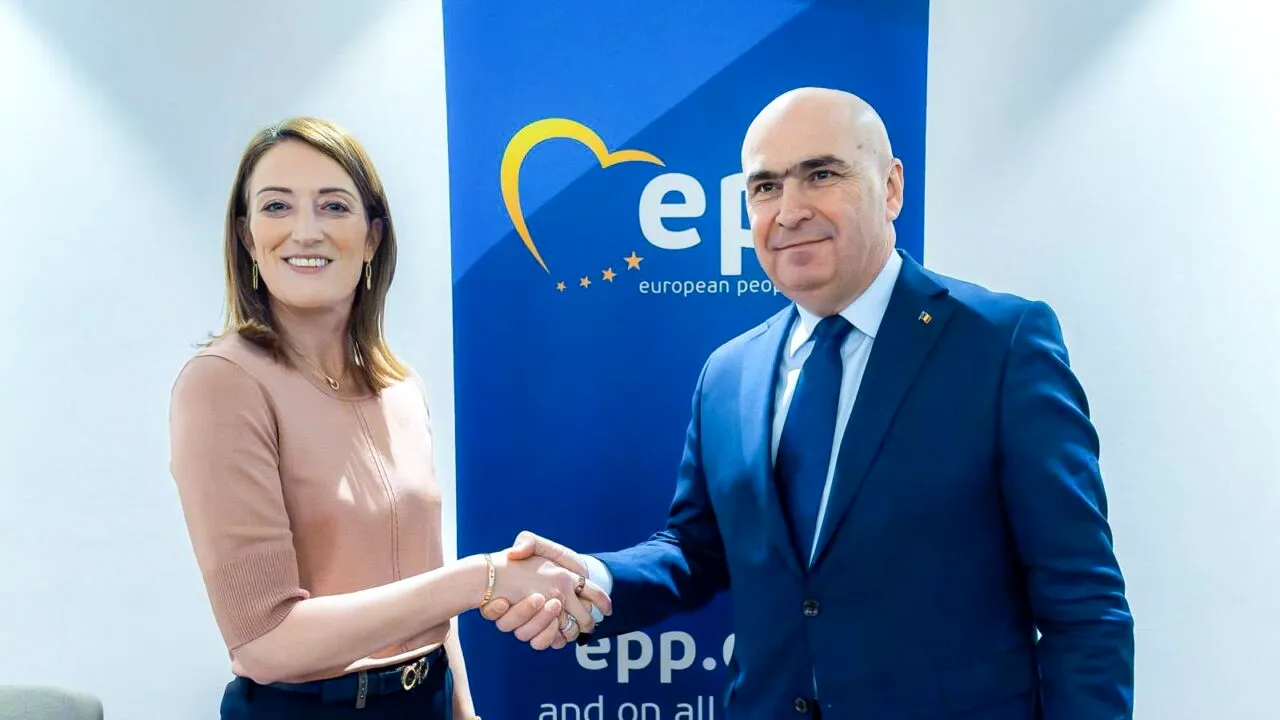 Șefa Parlamentului European, mesaj de susținere pentru Ilie Bolojan. Ce a transmis Roberta Metsola după discuția cu premierul demis