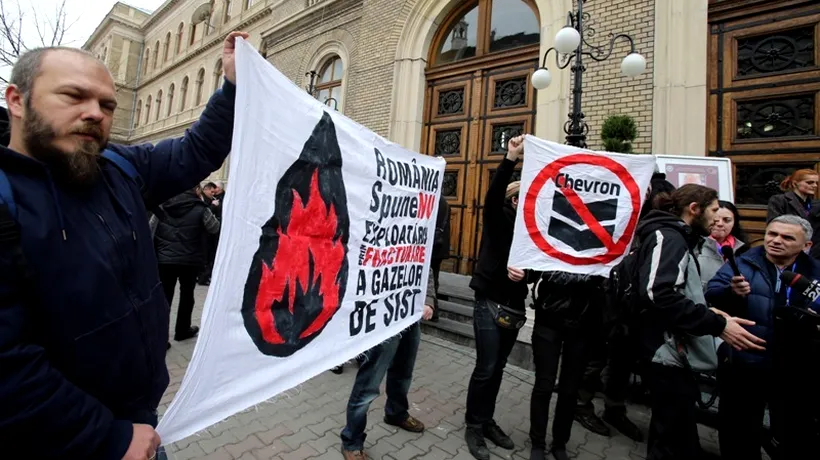 Proteste față de proiectul de la Roșia Montană și exploatarea gazelor de șist, la Cluj