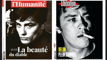 Alain Delon, OMAGIAT pe prima pagină a celor mai importante ziare din Franța