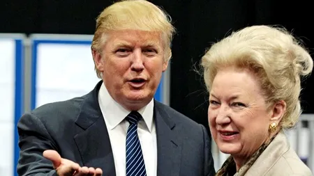 Donald Trump este în doliu! Maryanne Trump Barry, sora fostului președinte american, a murit
