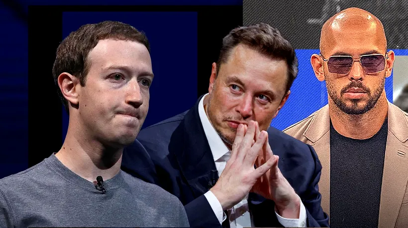 Andrew Tate se oferă să-l ANTRENEZE pe Elon Musk pentru „bătălia în cușcă” cu Mark Zuckerberg. Ce stil de luptă au ales miliardarii