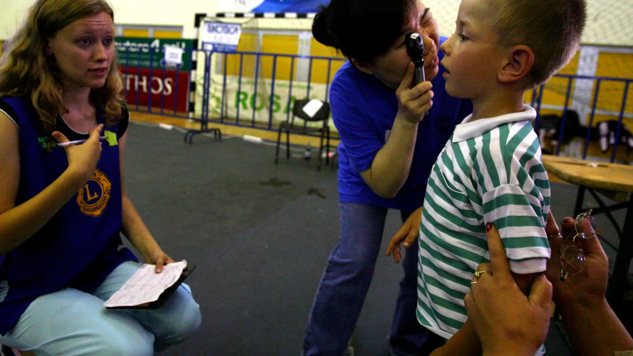 Consultații oftalmologice gratuite pentru copii pe toată perioada verii