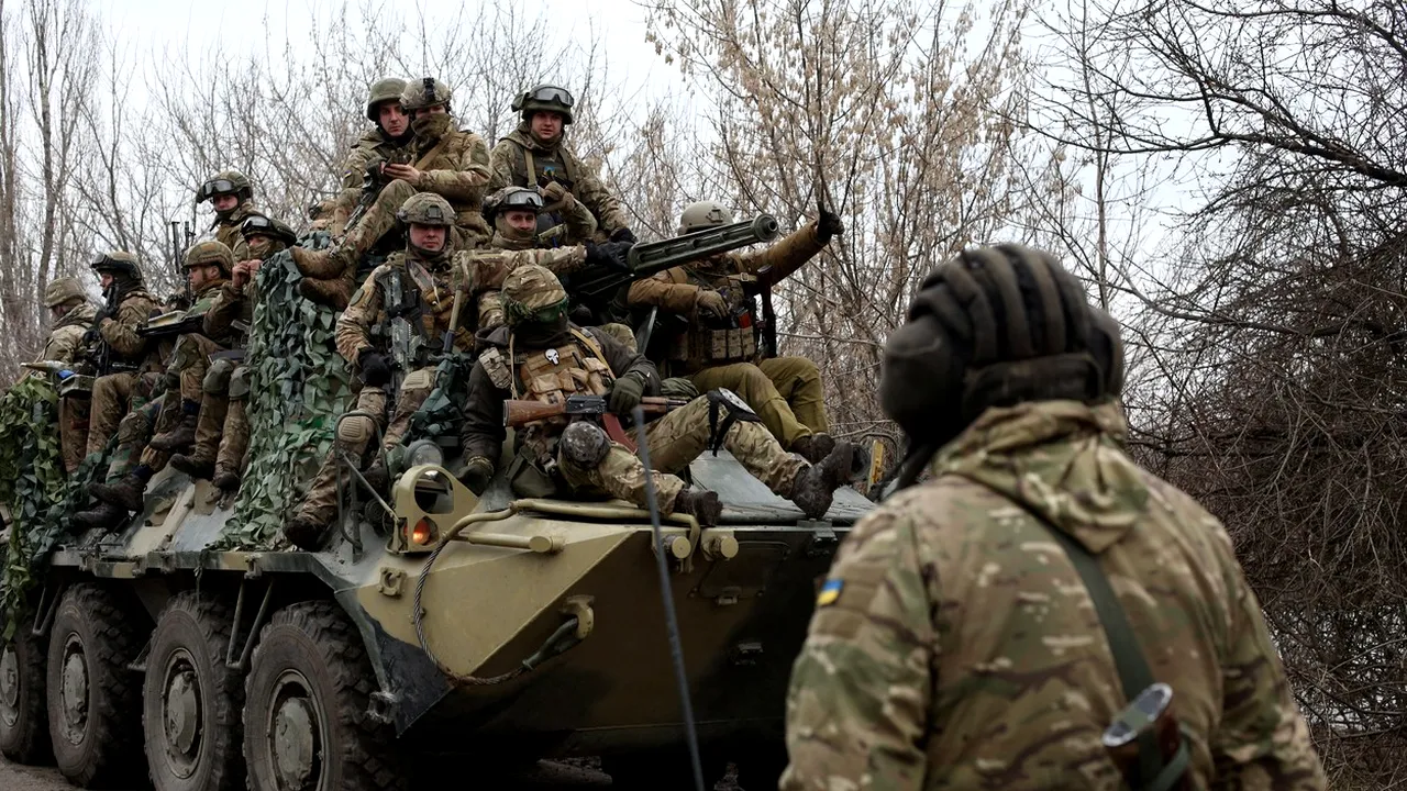 Soldați ucraineni în Lugansk  Foto  Profimedia Images 