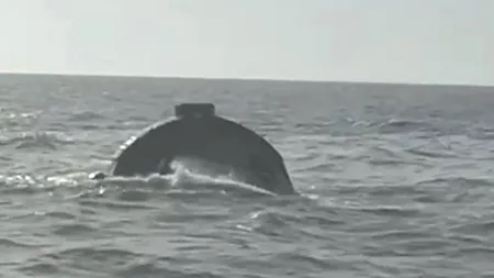 Au apărut primele imagini cu momentul scufundării remorcherului Astana. Cinci marinari au murit în urma tragediei