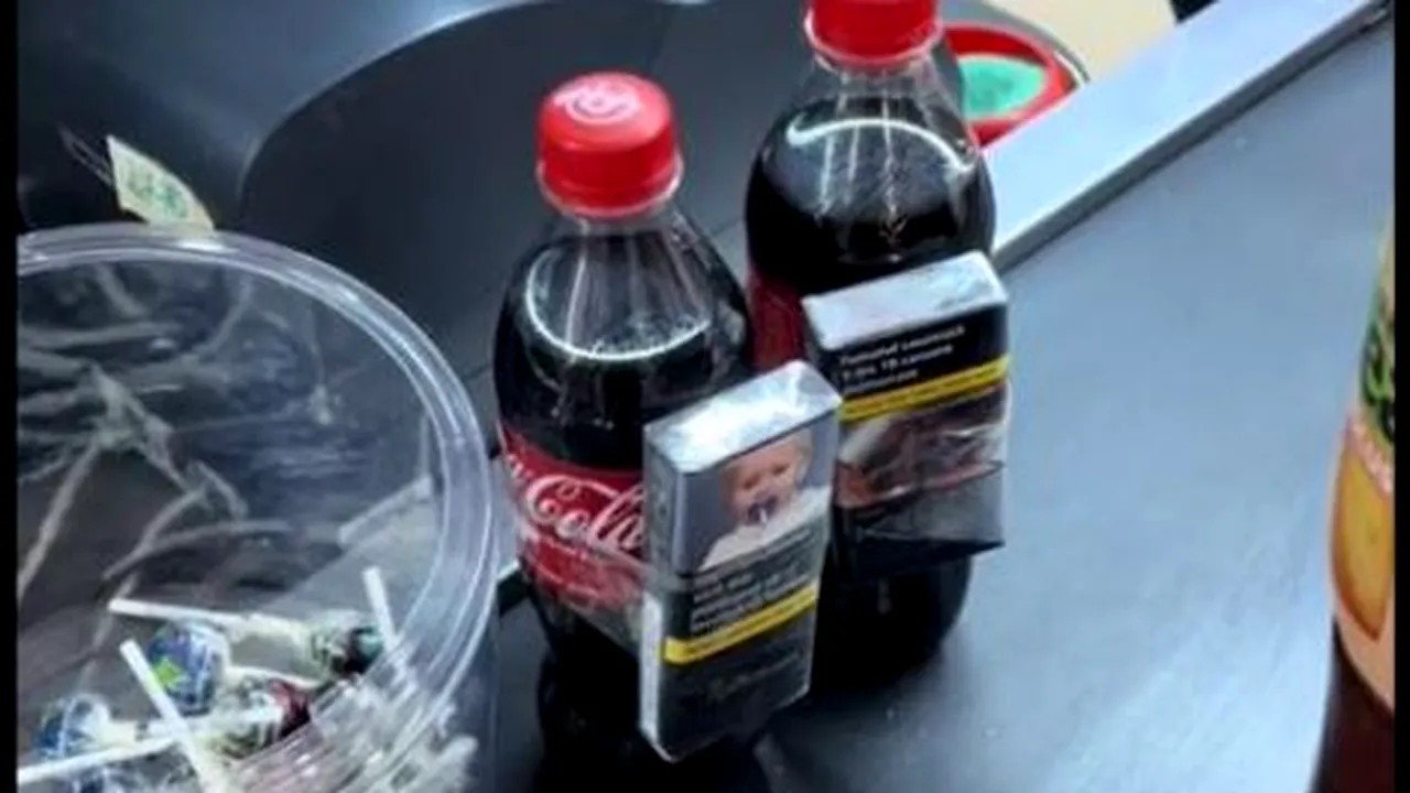 OFERTA inedită a unui lanț de magazine din Alba Iulia: „O Cola gratuită la un pachet de țigări”. Imaginile au devenit virale