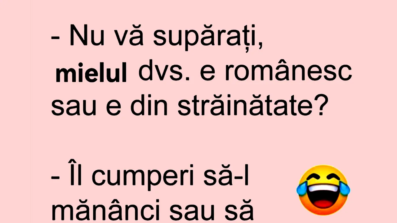 Bancul de Sâmbăta Mare | Mielul românesc VS mielul din străinătate