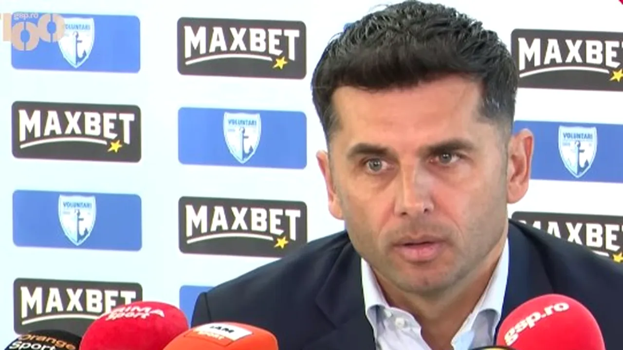 FC Voluntari a AJUNS la un punct de Dinamo! Criză la formația ilfoveană: va fi demis și Nicolae Dică?