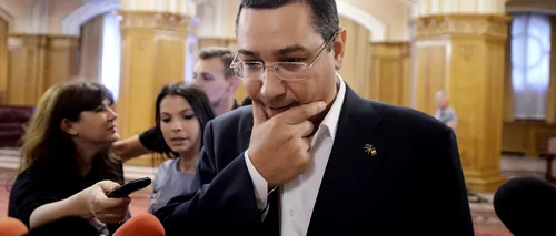 Ponta, sigur pe „cel puțin 13 voturi din coaliția PSD-ALDE: „După  moțiune, viitorul PSD va fi tragic, se ajunge la disoluție 