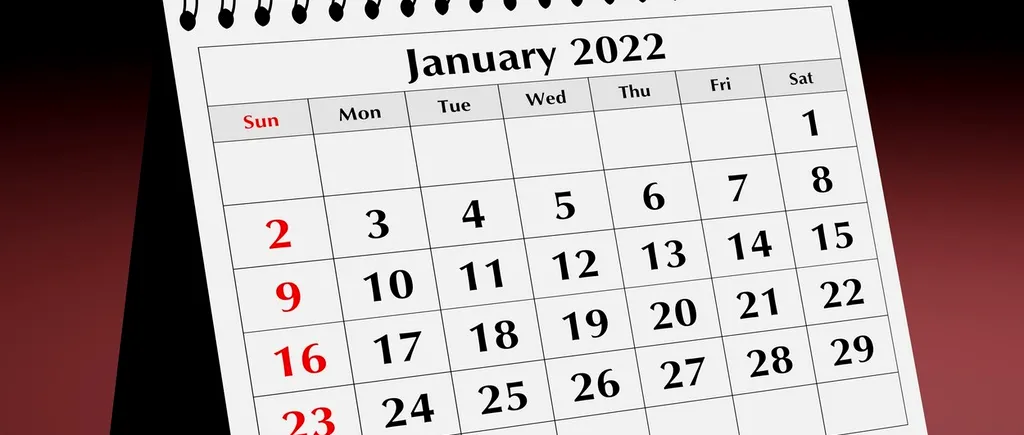 În ce zile din săptămână pică zilele libere și sărbătorile legale în 2022