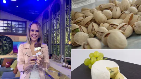 Mihaela Bilic: „Fisticul este ideal pentru DIETĂ. Înghețata și brânza sunt alimente antidepresive”