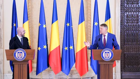Klaus Iohannis, DECLARAȚII comune cu Charles Michel: Am avut un schimb de vederi pe tema aderării la Schengen