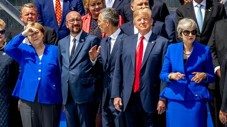 Reality-show-ul lui Trump la Bruxelles s-a încheiat apoteotic