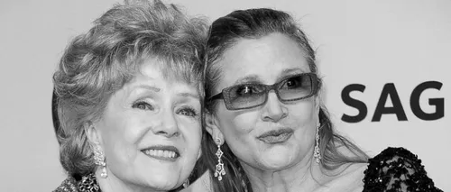 Ultimele cuvinte ale lui Debbie Reynolds, care a murit la o zi după fiica ei, actrița Carrie Fisher: ''Mi-e atât de dor de ea, vreau să fim împreună''