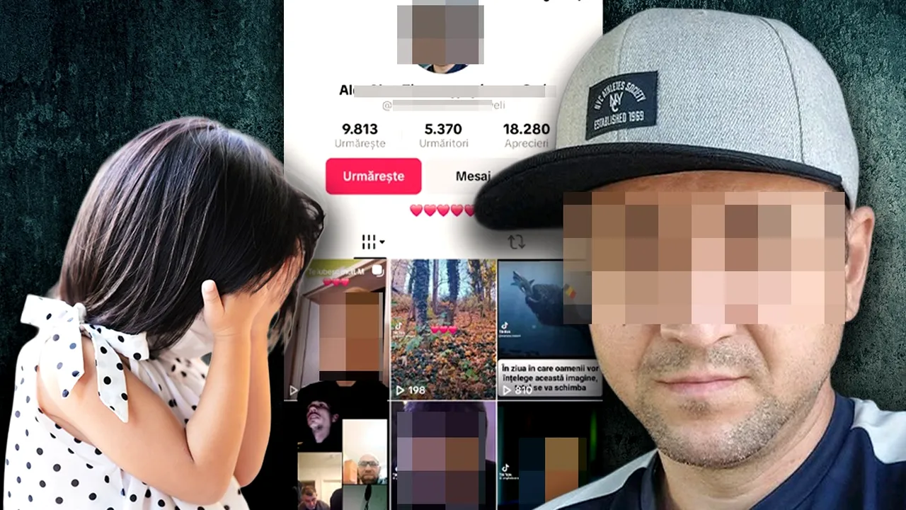 Un tiktoker bucureștean cu peste 5.000 de urmăritori, anchetat după ce și-ar fi violat fetița de 8 ani. Mărturiile copilului sunt înspăimântătoare