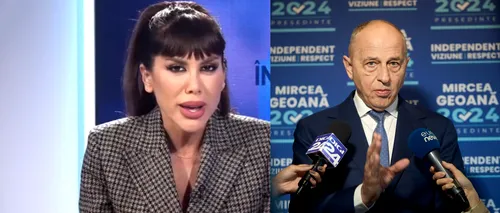 Denise Rifai, despre Mircea Geoană: „Așa trebuie să arate oare un PREȘEDINTE pentru România?”