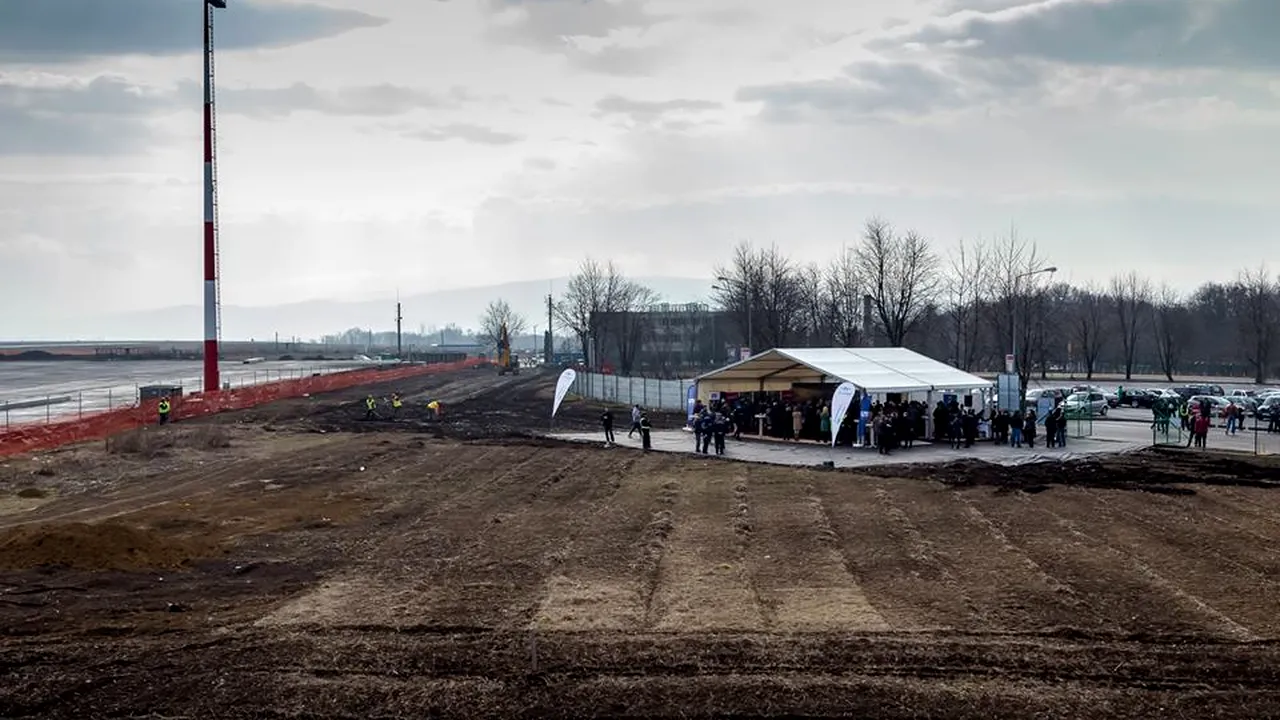 Moment important pentru Aeroportul Iași: a început proiectul de 11 milioane de euro