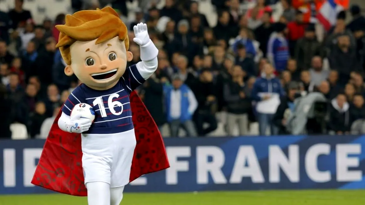 A fost ales numele mascotei Campionatului European din 2016