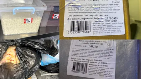 Zeci de kilograme de mâncare stricată la cantina unei școli private de top din București. Unele alimente erau expirate de anul trecut