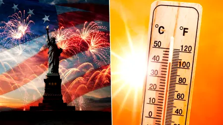 Val de căldură extrem în SUA înainte de 4 iulie. Temperaturile pot depăși 40°C