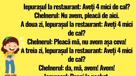 BANC | Iepurașul și micii de cal
