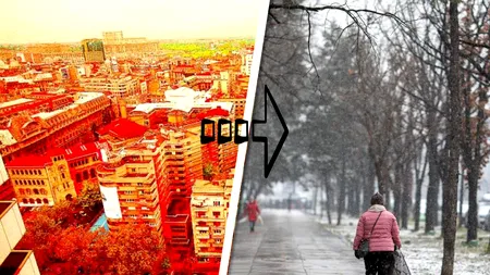 Se întoarce iarna în România. Meteorologii Accuweather anunță temperaturi de doar 6 grade Celsius, în această dată