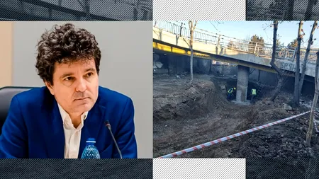 EXCLUSIV | Nicușor Dan, acuzat că betonează Podul Grant când afară e ger: „Așa vor apărea probleme de structură” / PMB: „Nu facem astfel de lucrări”