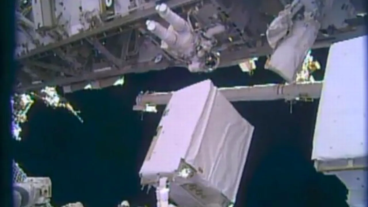 VIDEO. Și-au petrecut Ajunul Crăciunului în spațiu. 