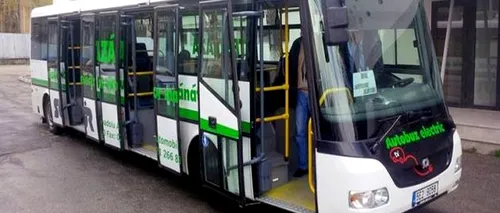 Constănțenii pot călători gratuit cu un autobuz electric de sute de mii de euro ce va fi testat cinci zile