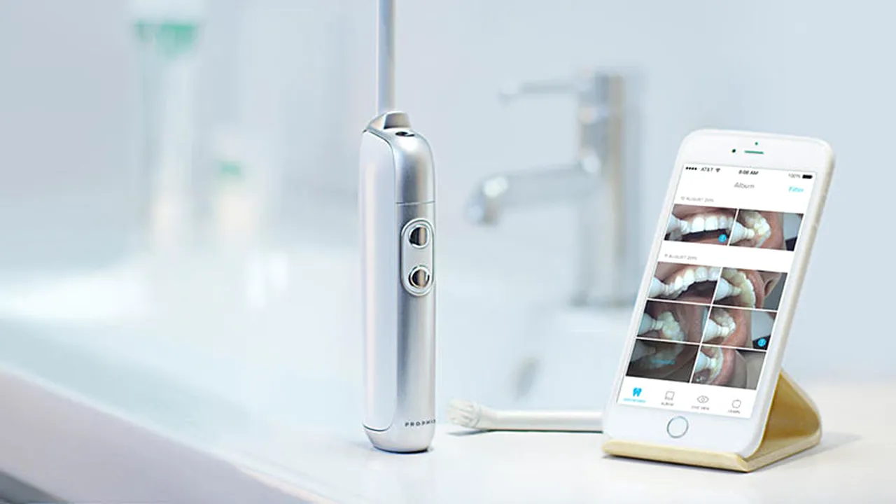 A fost realizată periuța care îți filmează dantura