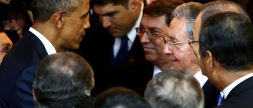 Întâlnire istorică. Barack Obama și Raul Castro și-au dat mâna, la un summit regional